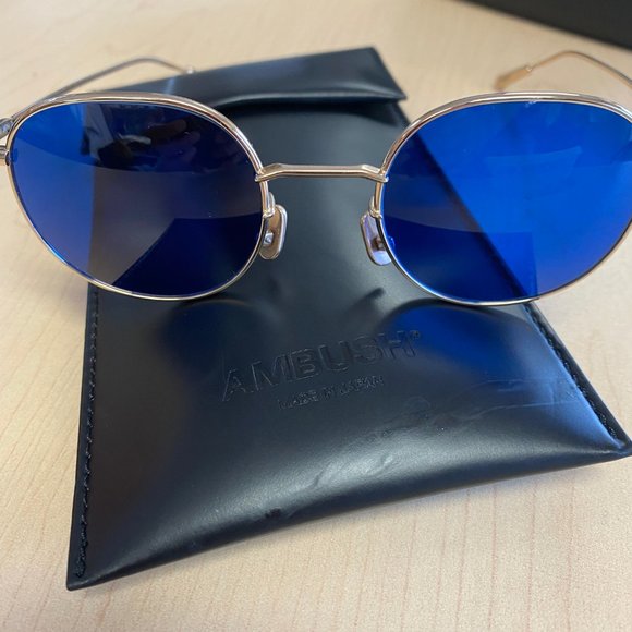 AMBUSH Karlheinz Round Lens Metal Sunglasses - Picture 10 of 11